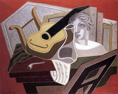 The Musician's Table Juan Gris